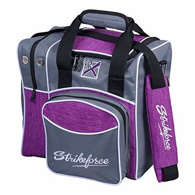 Minnesota Vikings Single Bowling Ball Tote Bag with Shoe Compartment