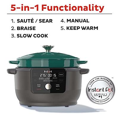 Instant Pot 6qt Easy 3-in-1 Slow Cooker, Pressure Cooker, and Saut Pot