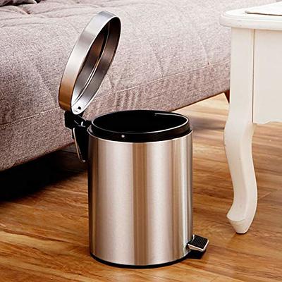 HOMSFOU Bedroom Accessories Men Trash Can Cute Garbage Can Large