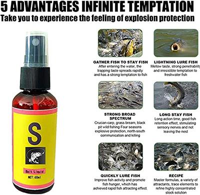 SYSGT Fish Bites Natural Trout Bait Scent Fish Attractants, Strong Fish  Attractant Safe & Effective Fish Bait Attractant Enhancer Liquid Trout Bait  for a Successful Fishing Trip (3 PC) - Yahoo Shopping
