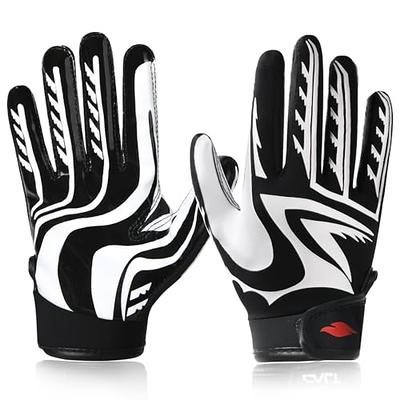 Football Gloves Youth Kids Ultra Tack Sticky Non-Slip Palm Receivers Boys  Girls