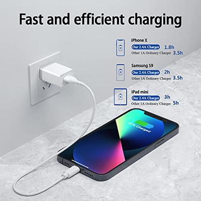  Ampere Really Good Power Bank - 10000mAh Portable Travel Phone  Charger with Built-in Lightning Cable [MFi Certified] & Built-in USB-C  Cable for iPhone, iPad & AirPods (Black/Teal) : Cell Phones 