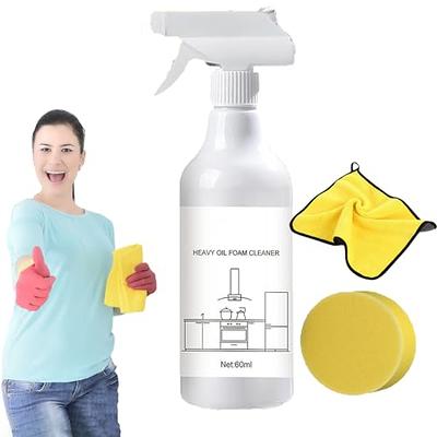 wuwuhen Splash Foam Spray, Splashfoam Spray, Splash Foam Spray Tablets & Spray Bottle Oven Cleaner, Splash Foam Spray All Purpose Cleaner (2pcs)