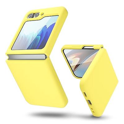 Slim Matte Flip Case For Samsung Galaxy Z Flip 5 Solid Color Hard Pc  Shockproof Galaxy Z Flip 5 Case