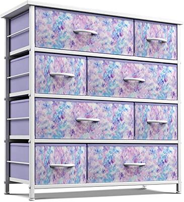 Sorbus Storage Cube Dresser - Purple