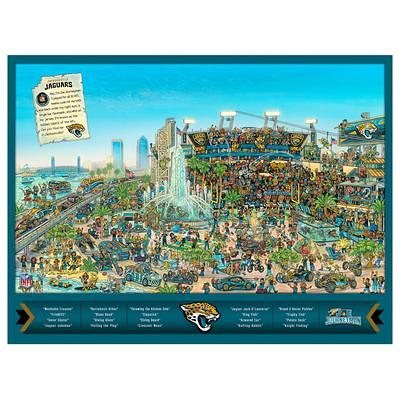 YouTheFan NFL Carolina Panthers Retro Series Puzzle (500-Pieces