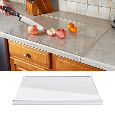 Acrylic Clear Chopping Board Non Slip Cutting Boards, Countertop With  Transparent Cutting Board With Edges, Countertop Protector, for Counter