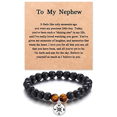 1pc To My Son Bracelet From Mom With Inspirational Love Quotes