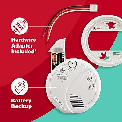 First Alert Hardwired Smoke Alarm, 6-pack