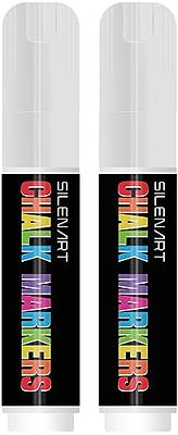 Wrapables Chalkboard Labels / Chalkboard Stickers with White Liquid Chalk  Pen