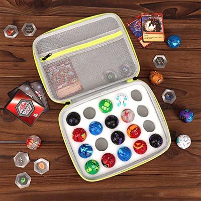 Toy Organizer Storage Case Compatible with Bakugan Figures