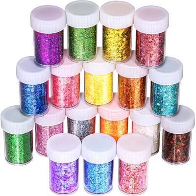 Brown Hologram Hexagon Chunky glitter for Resin Epoxy crafts