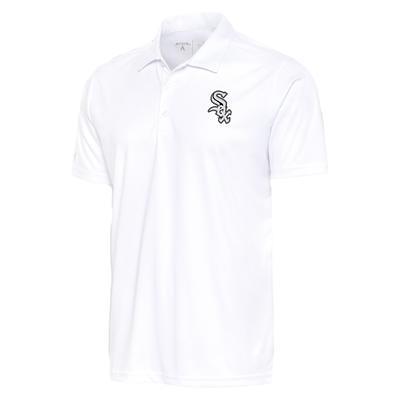 Men's Antigua White Houston Astros Affluent Polo Size: Medium