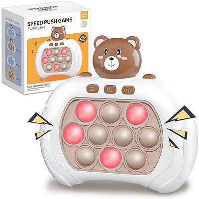 Quick Push Pop Game It Fidget Toys Pro for Kids Adults, Handheld Game Fast  Puzzle Game Machine, Push Bubble Stress Toy, Relief Party Favors, Kids  Gifts (Brown Bear) - Yahoo Shopping