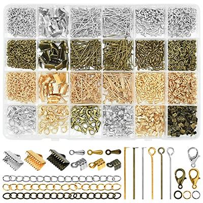 Jewelry Making Repair Kit with Jewelry Jump Rings Lobster Clasps 3