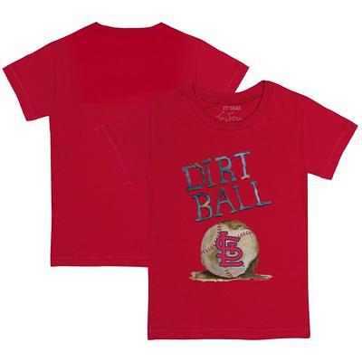 St. Louis Cardinals Baseball Flag 3/4 Red Sleeve Raglan