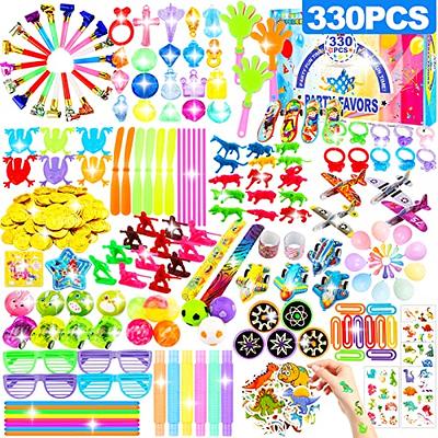 Sinpedex Kids Party Favors Treasure Toys: 330 PCS Easter Party Favors for  Kids 8-12, Treasure Box Bulk Toys for Classroom Prizes, Prize Box Toys, Pinata Stuffers