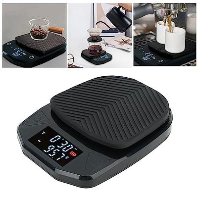 Digital Coffee Scale with Timer, Rechargeable Food Scale, Precise Drip  Detection Pour Over Coffee Scale, High Temperature Resistance Kitchen Scale  for Coffee, Jewery, Vegetables - Yahoo Shopping