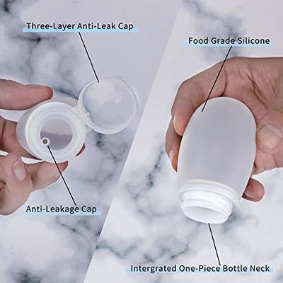 Refillable Silicone Squeeze Bottles