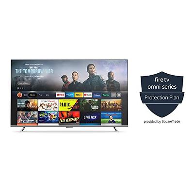Fire TV 43 Omni Series 4K UHD smart TV bundle with Universal  Tilting Wall Mount and Red Remote Cover