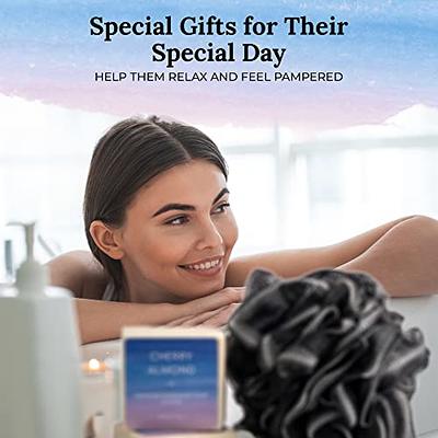 New Mom Gifts for Women - Mom Est. 2023 Spa Gifts Basket for Women w/ 12 oz  White Tumbler - Mothers Day Gifts Self Care Kit Relaxing Gifts for New Mom  after