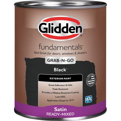 GLIDDEN MAX FLEX 12 oz. Matte Black Interior/Exterior All Surface Spray  Paint and Primer - Yahoo Shopping