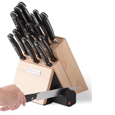 J.A. Henckels International EverEdge Plus 17 Piece Knife Block Set