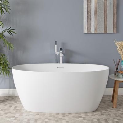 Hollis 67 Inch Freestanding Double Slipper Tub