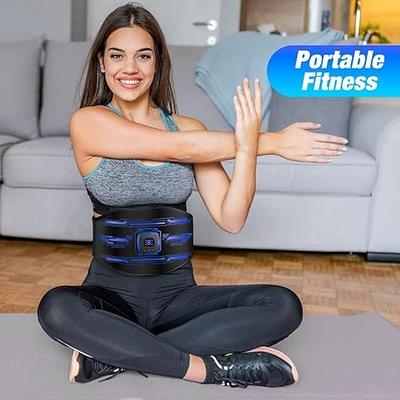 ABS Stimulator, Ab Machine, Abdominal Toning Belt Muscle Toner Fitness  Training Gear Ab Trainer Equipment for Home