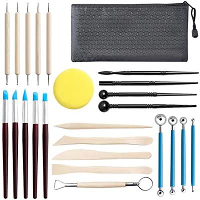 Meuxan Pottery & Clay Large Ribbon Sculpting Tool Kit (Set of 11) - Yahoo  Shopping