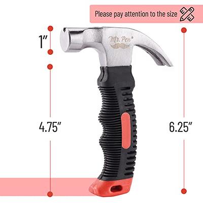 Small Hammer, Camping Hammer, Claw Hammer, Stubby Hammer, Tack Hammer, Hammers Tools, Small Hammer for Women, Nail Hammer, Magnetic Hammer, Handy