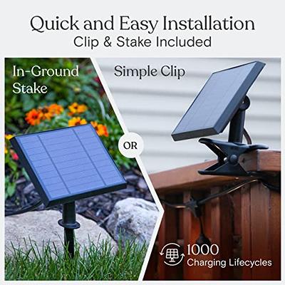 Brightech Ambience Pro Solar Powered Outdoor String Lights