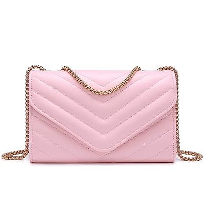 STAISE Designer Crossbody Bags for Women, Small Quilted Leather Handbags,  Trendy Womens Mini Purse, Shoulder Bag Chain Strap