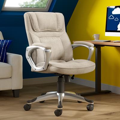 Serta Hannah Office Chair with Headrest Pillow, Adjustable Ergonomic Desk  Chair with Lumbar Support - Yahoo Shopping