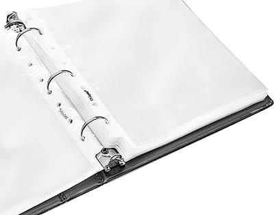 Ktrio Heavyweight Sheet Protectors 8.5 x 11 Inches Clear Page Protectors  for 3 Ring Binder, Plastic Sleeves for Binders, 3 Mil Top Loading Paper  Protector Acid Free Letter Size, 30 Pack 