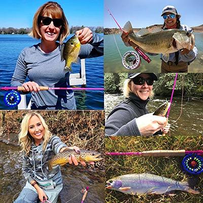 Maxcatch Women's Elegant Fly Fishing Rod Combo: 5/6-weight Rod