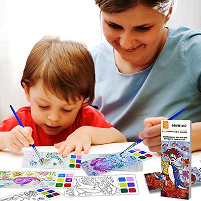 Water Coloring Books for Kids Ages 4-8,Pocket Watercolor Painting Book Kit  for Toddlers,Kids Water Color Paint Set Art Crafts,Mini Travel Water Coloring  Book,Gifts for Girls Boys - Yahoo Shopping