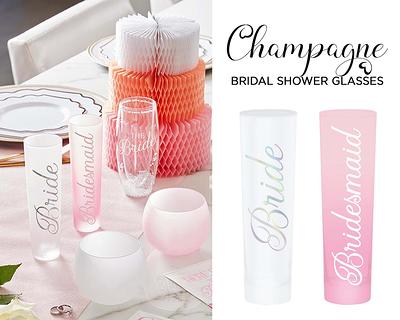 6oz Champagne Flutes Personalized Bridesmaid Wine Tumbler Bridal Stainless  Steel Swig Cup Wedding Bachelorette Party Favors Gift