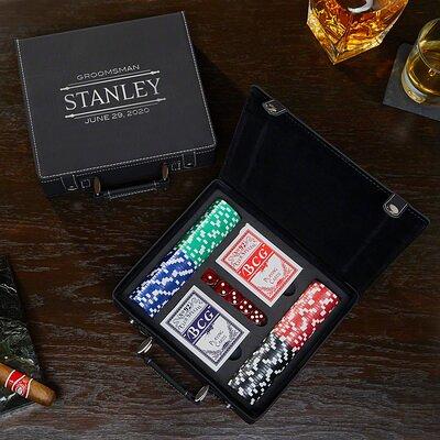 Personalized Professional Poker Chip Set 300 Pieces Texas 