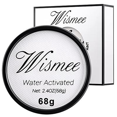 Wismee Clown White Face Body Paint, 68g/2.4oz Professional Water Activated Face  Paint SFX Makeup Cake for Cosplay Halloween Black White Face Painting Kits  for Adults Kids Special Effects Makeup - Yahoo Shopping