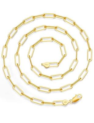 Classic Paperclip Necklace [18K Gold Plated]