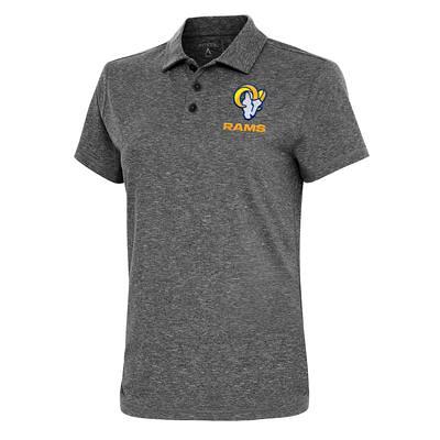 Antigua Apparel / Men's Los Angeles Rams Logo Affluent Royal Polo