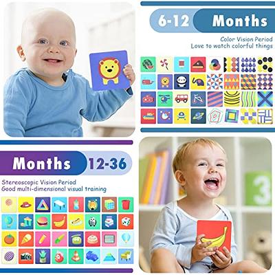  BELLOCHIDDO Black and White Contrast Baby Flashcards - Infant  Baby Cards for Brain Development, Baby Learning Toys, Flash Cards, Visual  Stimulus Cards - Educational Baby Toys for Newborn 6-12 Months 