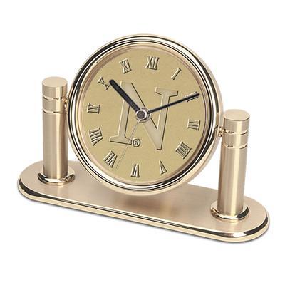 USC Trojans Napoleon Desk Clock - Silver