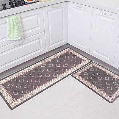 2pc Kitchen Mat Non-slip Absorbent Carpet, Disposable Anti-fouling Washable Kitchen  Carpet Suitable For Kitchen, Floor, Office, Sink, Laundry Room  (19*31inch+19*46inch)/(49*79cm+49*118cm)