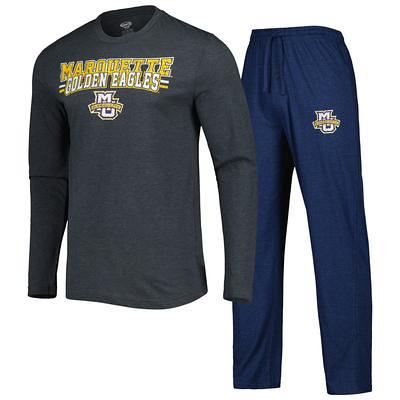 Youth Heathered Gray New York Giants Long Sleeve T-Shirt & Pants Sleep Set