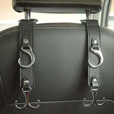 Leather Car Handbag Holders Car Organizers Between Seats Hanging Organizer  Storage Bag For Car - Temu