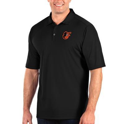 Antigua Men's Baltimore Orioles Tribute Grey Performance Polo