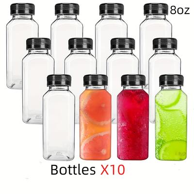 zsccxq 6 Pack 3.3 oz Clear Glass Bottles for Wine Heavy Base Nordic Vodka  Bottles with T Top Cap Empty Whiskey Bottle for Wine Beverages Drinks Oil