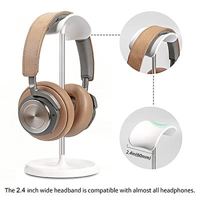 Headphone Stand, Curved Headset Stand with Storage Tray, Heavy Base Gaming  Headset Holder for AirPods Max, AirPods, AirPods Pro, Beats, Bose,  Sennheiser, Sony and More (White) - Yahoo Shopping